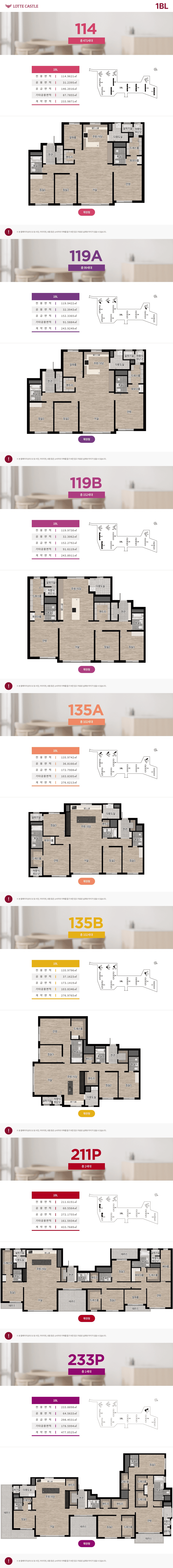 중앙공원 롯데캐슬 1BL